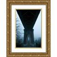 thumbnail image 1 of Berzel, Erin 17x24 Gold Ornate Wood Framed with Double Matting Museum Art Print Titled - St. Johns Arches II, 1 of 4
