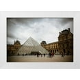 thumbnail image 1 of Berzel, Erin 18x13 White Modern Wood Framed Museum Art Print Titled - The Louvre I, 1 of 4