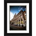 thumbnail image 1 of Berzel, Erin 23x32 Black Ornate Wood Framed with Double Matting Museum Art Print Titled - Amsterdam Brick Facade, 1 of 4