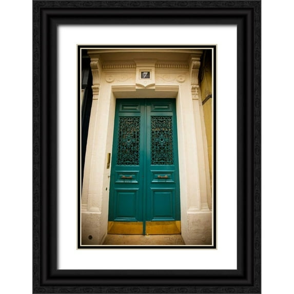 Berzel, Erin 23x32 Black Ornate Wood Framed with Double Matting Museum Art Print Titled - La Porte VIII