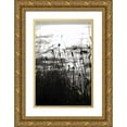 thumbnail image 1 of Berzel, Erin 23x32 Gold Ornate Wood Framed with Double Matting Museum Art Print Titled - Coastal Grass II, 1 of 4