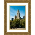 thumbnail image 1 of Berzel, Erin 23x32 Gold Ornate Wood Framed with Double Matting Museum Art Print Titled - The Woolworth Building, 1 of 4