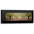 thumbnail image 1 of Berzel, Erin 24x11 Black Modern Framed Museum Art Print Titled - Hazel Tree Grove Pano II, 1 of 5