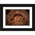 thumbnail image 1 of Berzel, Erin 24x17 Black Ornate Wood Framed with Double Matting Museum Art Print Titled - Carvings III, 1 of 4