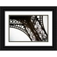 thumbnail image 1 of Berzel, Erin 24x17 Black Ornate Wood Framed with Double Matting Museum Art Print Titled - Eiffel Tower Framework I, 1 of 4