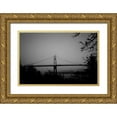 thumbnail image 1 of Berzel, Erin 24x17 Gold Ornate Wood Framed with Double Matting Museum Art Print Titled - St. Johns Bridge V, 1 of 4