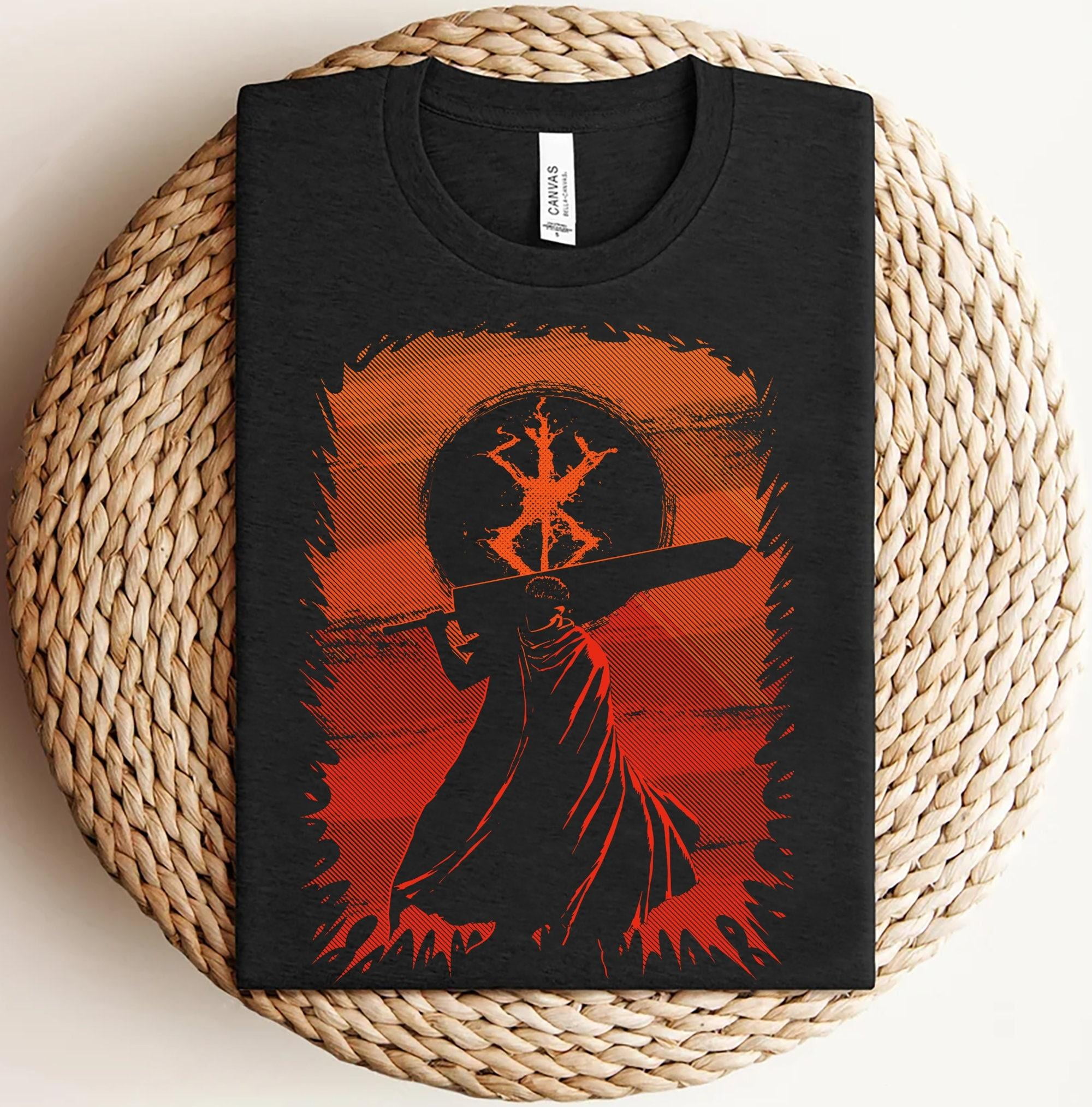 Berzerk Shirt, Mark Of Sacrifice Shirt, Badass Berserk Shirt, Anime