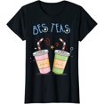 thumbnail image 1 of Bes-Teas Besties Best Friends Bubble Tea Summer Cute T-Shirt, 1 of 3
