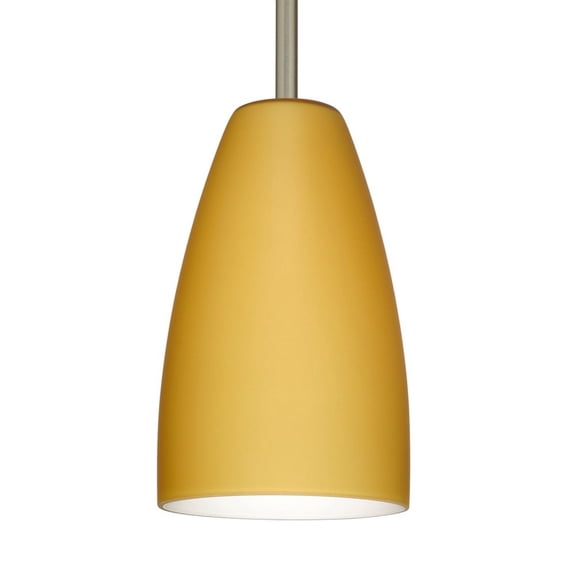 Besa - 1TT-1511VM-LED-SN - One Light Pendant - Riva - Satin Nickel