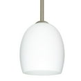thumbnail image 1 of Besa - 1TT-169707-LED-SN - One Light Pendant - Lucia - Satin Nickel, 1 of 3
