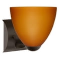thumbnail image 1 of Besa 1WZ-757280 Amber Matte Sasha II Wall Light, 1 of 2