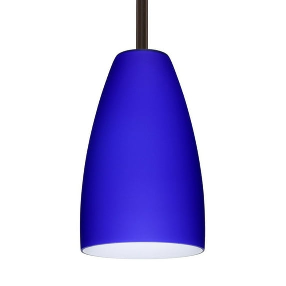 Besa Lighting 1TT-1511CM-LED-BR Riva 9 Pendant Bronze