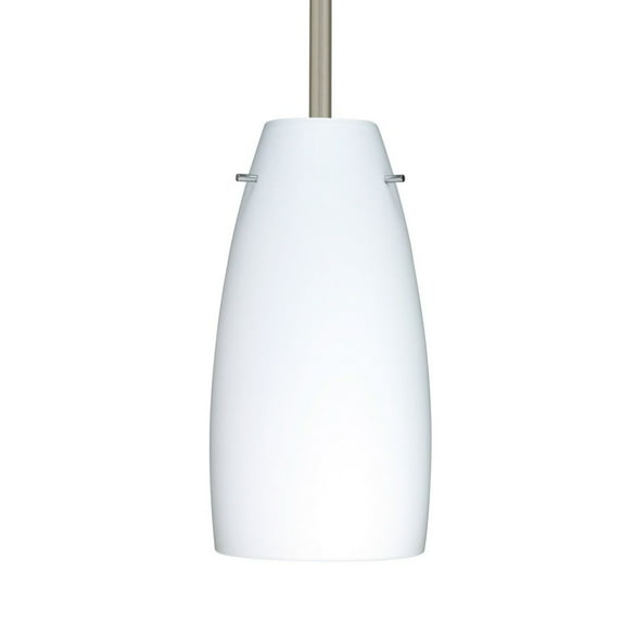 Besa Lighting 1TT-151207-LED-SN Tao 10 Pendant Satin Nickel