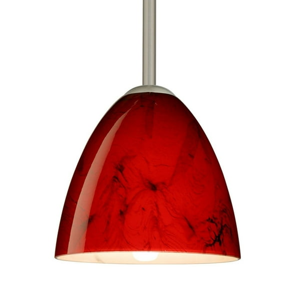 Besa Lighting - Vila - 1 Light Stem Pendant In Contemporary Style-6.5 Inches