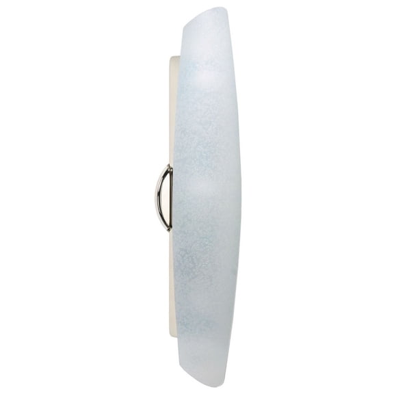 2729ST-PN Besa Lighting Aero 21 - 3 Light Wall Sconce In Contemporary Style-21.25 Inches Tall and 4.5 Inches Wide-Polished Nickel Finish-Stucco Glass