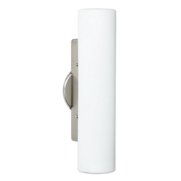 770207-SN Besa Lighting Baaz 16-Two Light Wall Sconce-3.75 Inches Wide by 15.75 Inches High-Satin Nickel Finish-Incandescent Lamping Type