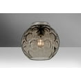 thumbnail image 1 of BOMBAYSMC-SN-Besa Lighting-Bombay-One Light Flush Mount-9.8 Inches Wide by 9.25 Inches High-Smoke Glass Color, 1 of 2