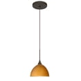 thumbnail image 1 of Besa Lighting - Brella-One Light Cord Pendant with Flat Canopy-6 Inches Wide by, 1 of 2