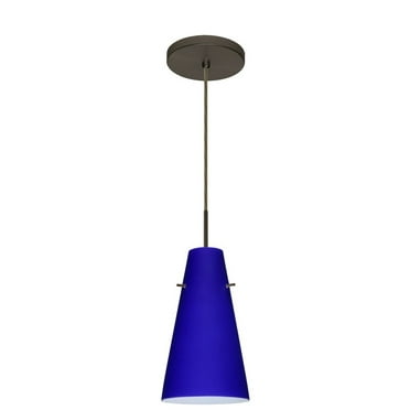 Besa Lighting - Cierro-One Light Cord Pendant with Flat Canopy-5.38 Inches Wide