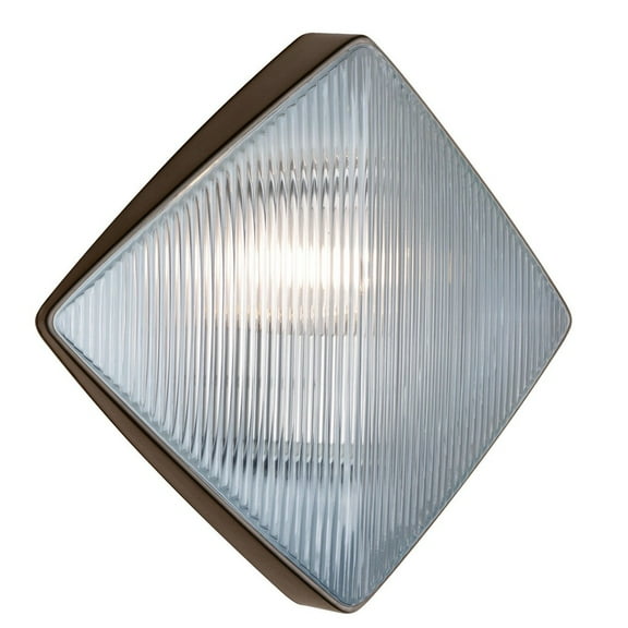 311098 Besa Lighting Costaluz 3110 Series - One Light Outdoor Wall Sconce-Bronze Finish-Clear Glass Color