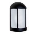 thumbnail image 1 of 315257-FR Besa Lighting Costaluz 3152 Series-One Light Outdoor Wall Sconce-5.5 Inches Wide by 9 Inches High-Black Finish-Frosted Glass Color, 1 of 1