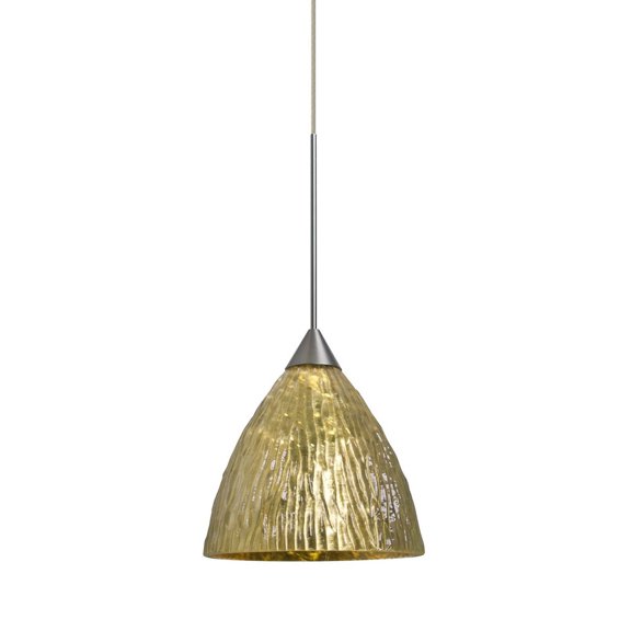 Besa Lighting - Eve-One Light Cord Pendant-5 Inches Wide by 4.5 Inches