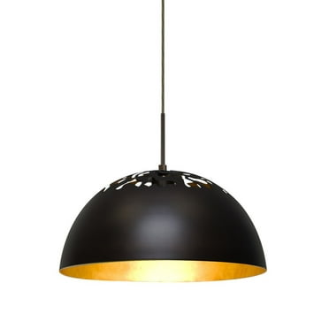 Besa Lighting - Gordy-One Light Pendant with Flat Canopy-13 Inches Wide by 7