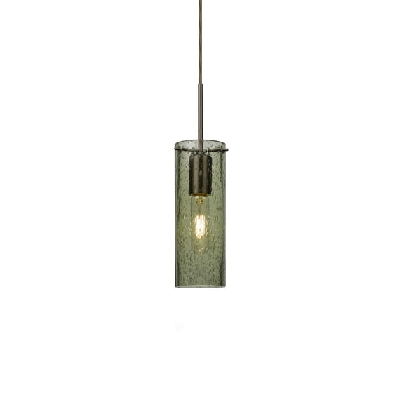 Besa Lighting - Juni 10 - One Light Cord Pendant with Flat Canopy-Bronze