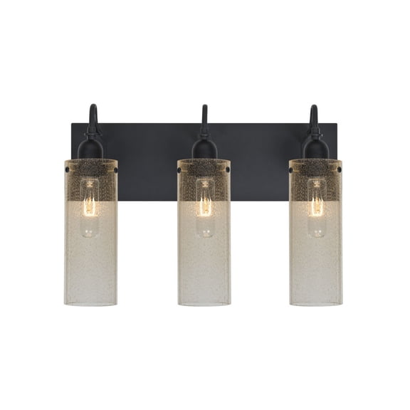 Juni 10 - 3 - Light Black Incandescent Aluminum Wall Sconce