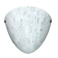 thumbnail image 1 of 701719-LED-BR Besa Lighting Kailee - 1 Light Wall Sconce In Contemporary Style-9.63 Inches Tall and 9.63 Inches Wide-Bronze Finish-Carrera Glass, 1 of 2
