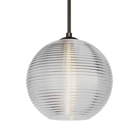 Besa Lighting - Kristall 8 - 1 Light Cord Pendant with Flat Canopy with Dome