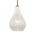 thumbnail image 1 of 1JT-LEONWC-LED-BR-Besa Lighting-Leon - 1 Light Cord Pendant In Contemporary Style-9.75 Inches Tall and 6 Inches Wide-Bronze Finish-Milky/White/Clear, 1 of 2