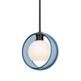 thumbnail image 1 of Besa Lighting - Mana-One Light Stem Pendant with Flat Canopy-9 Inches, 1 of 1