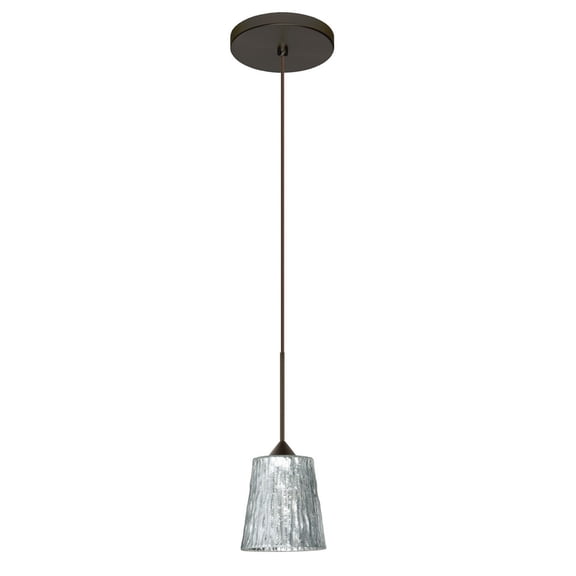 Besa Lighting - Nico 4-One Light Cord Pendant with Flat Canopy-3.5 Inches Wide