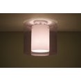 thumbnail image 1 of Besa Lighting - Pahu 12 - One Light Flush Mount-Satin Nickel Finish-Transparent, 1 of 2
