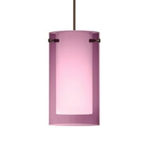 Besa Lighting - Pahu 4 - 1 Light Cord Pendant-7 Inches Tall and 4 Inches