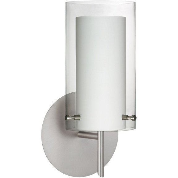 Besa Lighting - Pahu 4-5W 1 LED Mini Wall Sconce-5 Inches Wide by 9.88 Inches