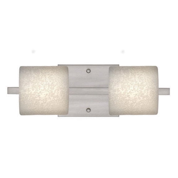 Besa Lighting - Paolo-Two Light Bath Vanity-14.63 Inches Wide by 4.75 Inches