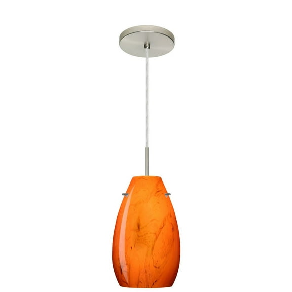 Besa Lighting - Pera 9-One Light Cord Pendant with Flat Canopy-6 Inches Wide by