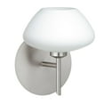 thumbnail image 1 of 1SW-541007-SN Besa Lighting Peri - 1 Light Mini Wall Sconce In Contemporary Style-7 Inches Tall and 5.38 Inches Wide-Satin Nickel Finish-Opal Matte, 1 of 2