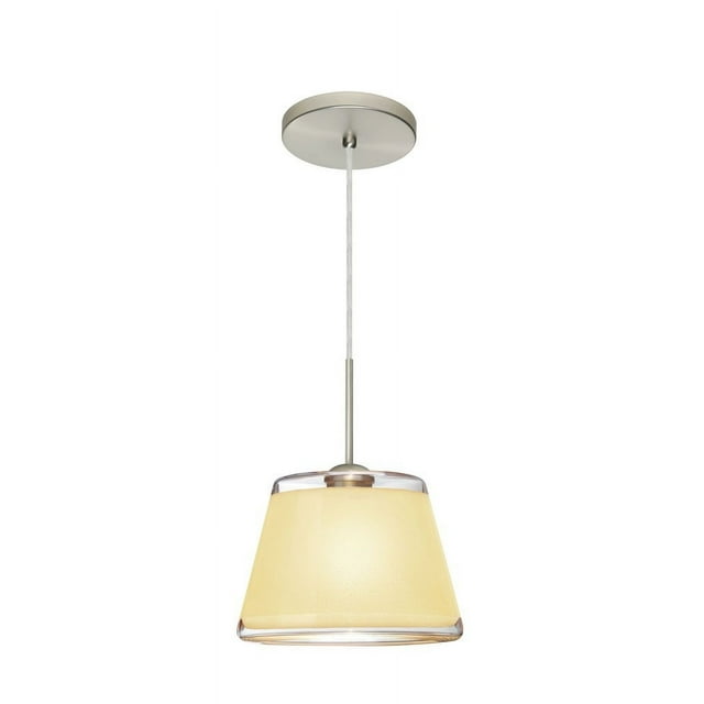 Besa Lighting - Pica 9-One Light Cord Pendant with Flat Canopy-8.7 Inches Wide