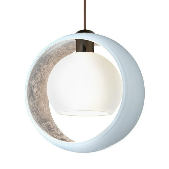 Besa Lighting - Pogo - 1 Light Cord Pendant In Modern Style-6.25 Inches Tall and