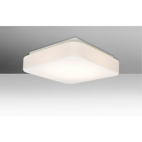 Besa Lighting - Primo 14 - 14 Inch 28W 1 LED Flush Mount White Finish with