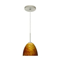 Besa Lighting - Sasha II-One Light Cord Pendant with Flat Canopy-6.3 Inches Wide