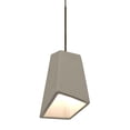 thumbnail image 1 of Besa Lighting - Skip-One Light Pendant with Flat Canopy-4 Inches Wide by 6, 1 of 2