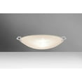 thumbnail image 1 of 8417GL-LED-SN-Besa Lighting-Sonya 13-One Light Flush Mount-13 Inches Wide by 4.38 Inches High-Satin Nickel Finish-Glitter Glass Color-LED Lamping Type, 1 of 2