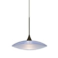thumbnail image 1 of Besa Lighting - Spazio-One Light Cord Pendant with Flat Canopy-8.75 Inches Wide, 1 of 2