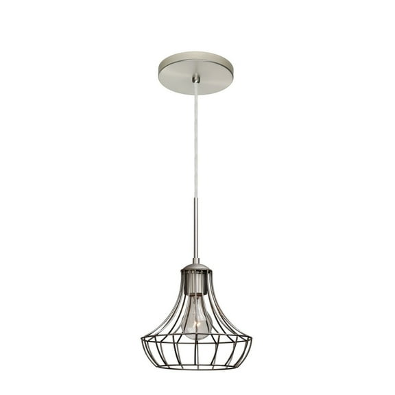 Besa Lighting - Spezza 7-One Light Cord Pendant with Flat Canopy-8 Inches Wide