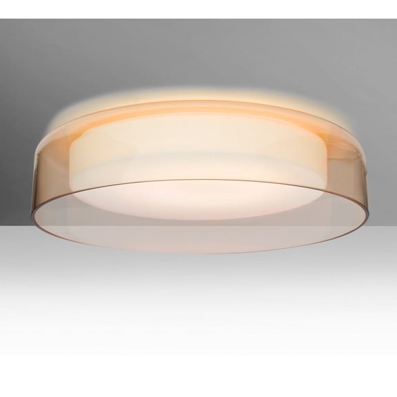 Besa Lighting - Tango 15 - 17W 1 LED Flush Mount In Contemporary Style-4.38