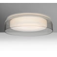 thumbnail image 1 of Besa Lighting - Tango 15 - 17W 1 LED Flush Mount In Contemporary Style-4.38, 1 of 1
